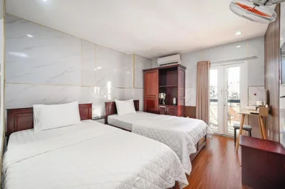 Chambre Deluxe jumeaux — Gia Hoa Airport Hotel